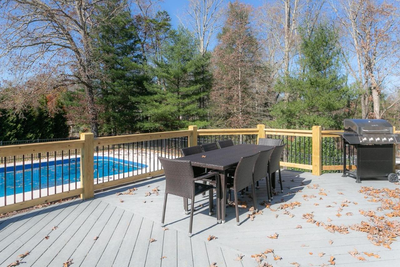 Luxurious House With Pool Near Asheville By Mighty Tree Properties Leicester Zewnętrze zdjęcie